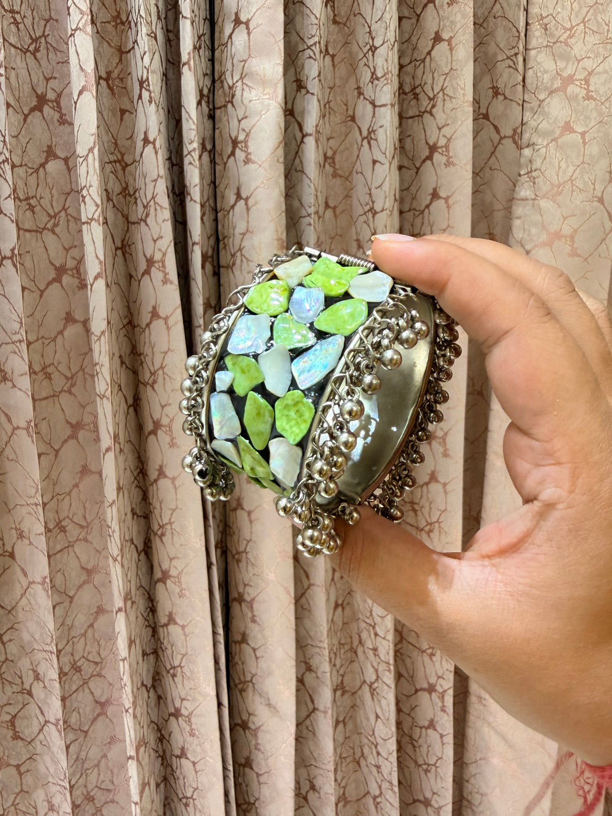 Mosaic Ghungroo Bracelet