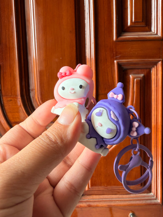 Dreamy Duo Magnetic Keychain