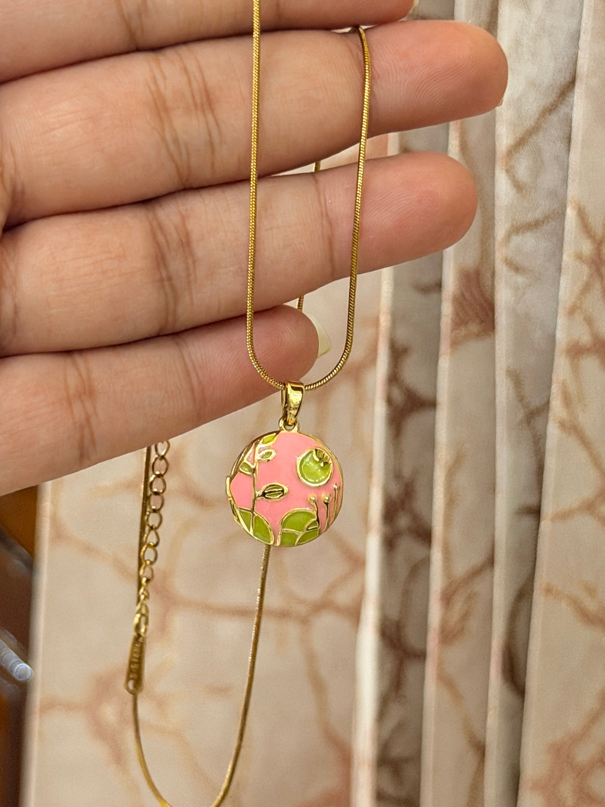 Golden Secret Locket Necklace