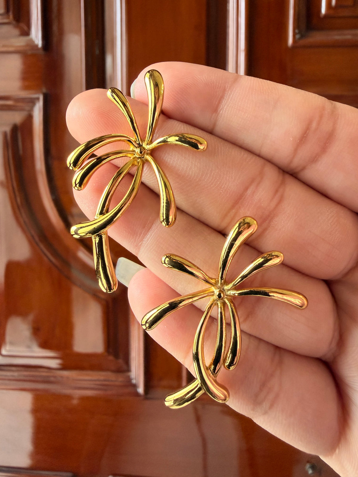 Golden Bloom Earrings