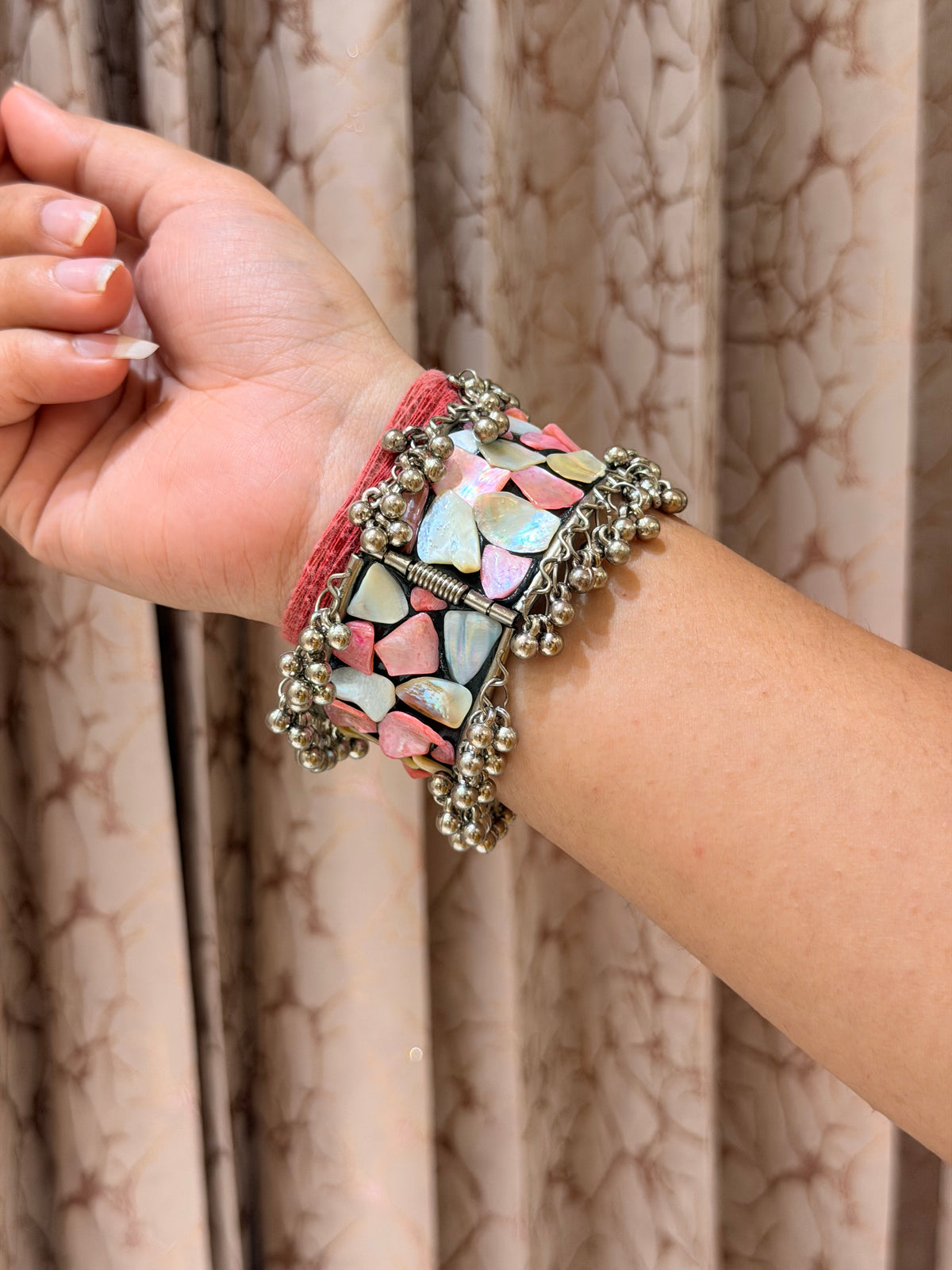Mosaic Ghungroo Bracelet