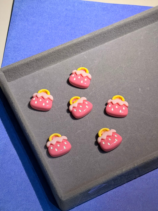 Stickable purse charms (6pcs)