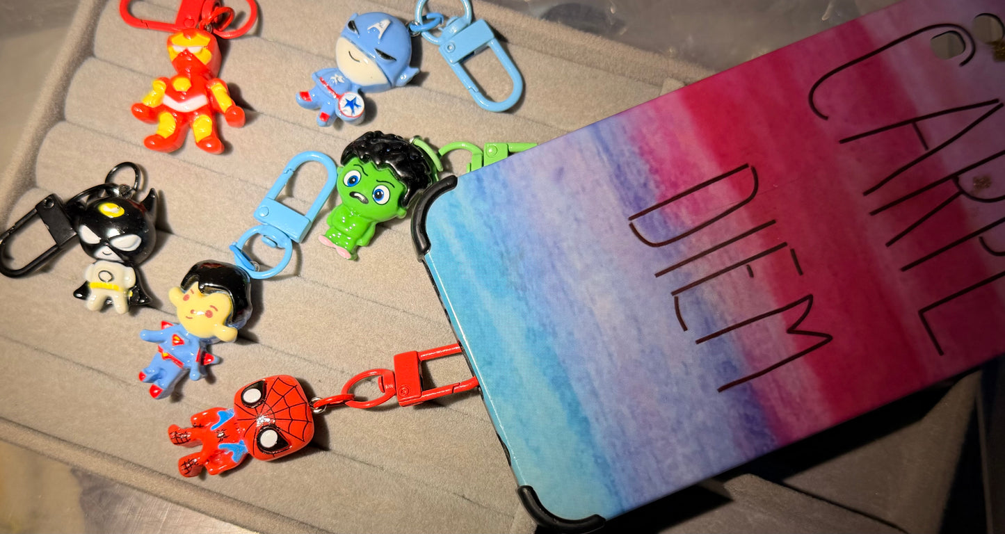 Superhero Squad Zip Charms