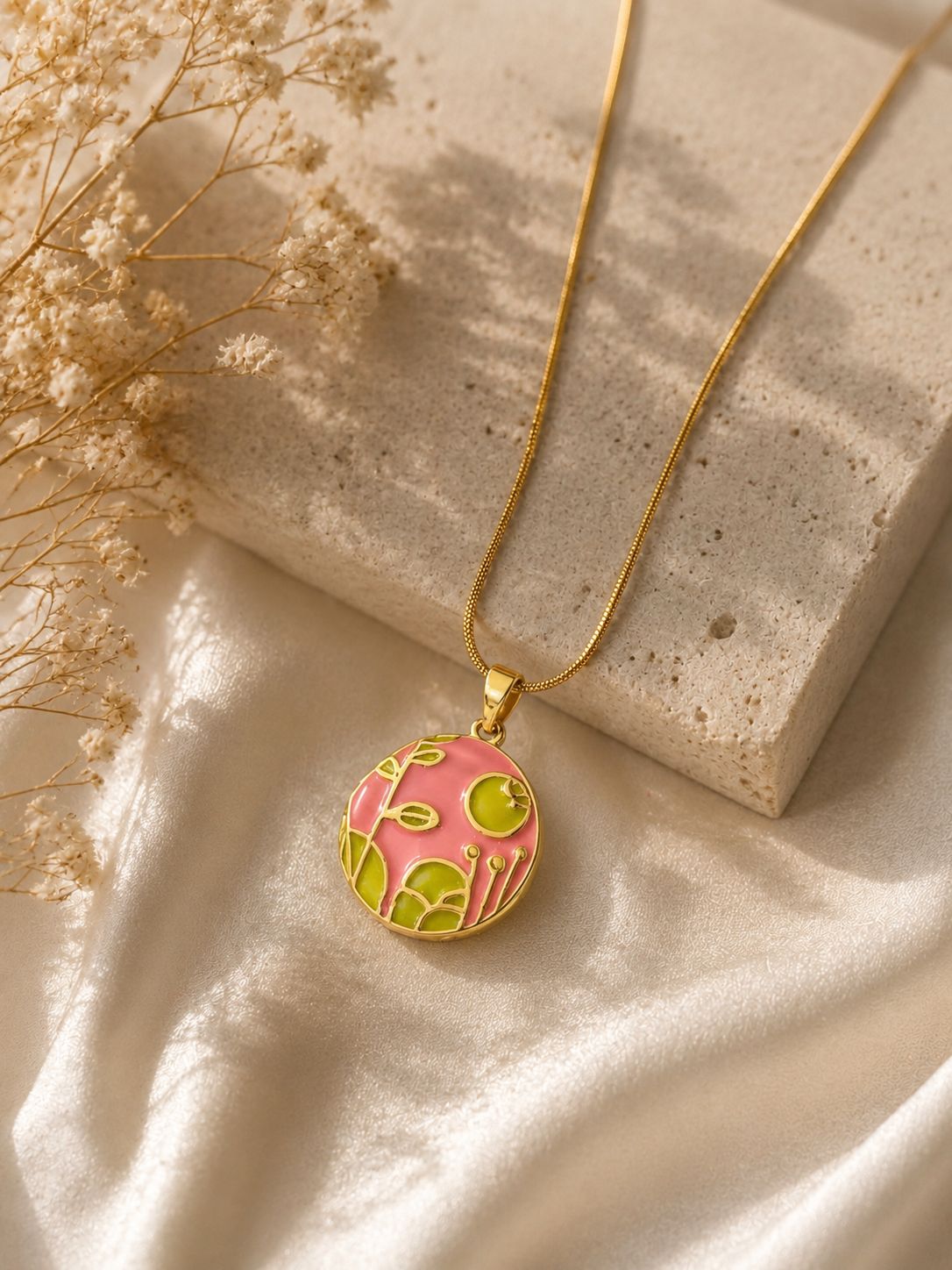 Golden Secret Locket Necklace