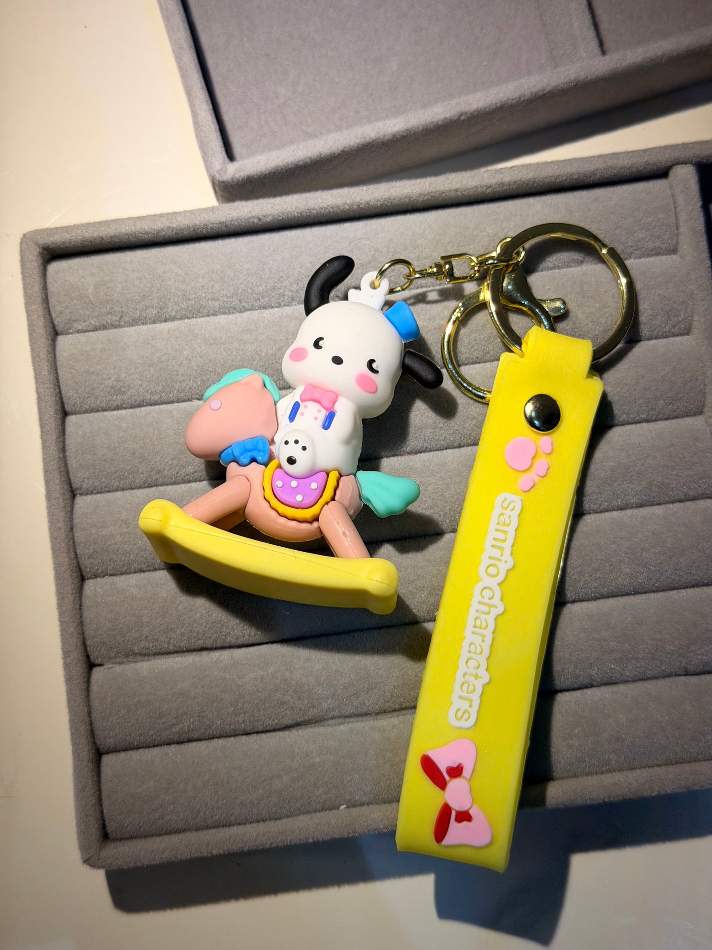 Bunny silicon keychain