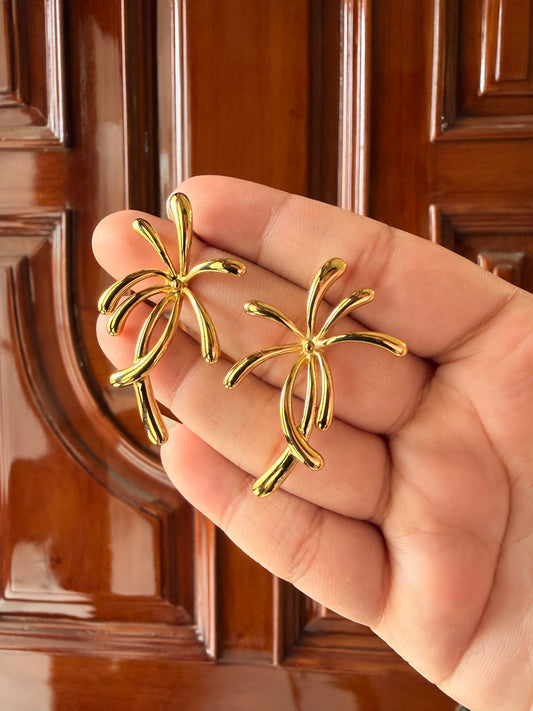 Golden Bloom Earrings