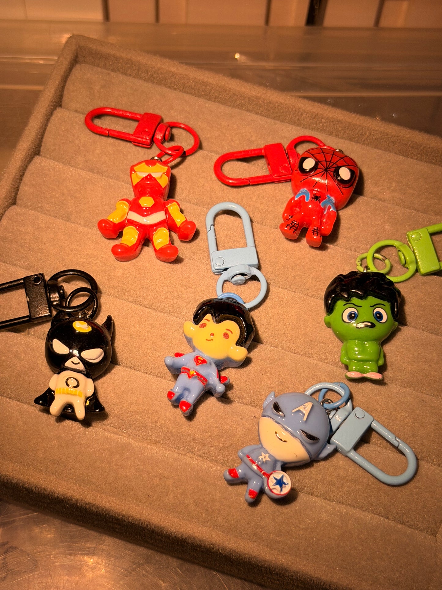 Superhero Squad Zip Charms