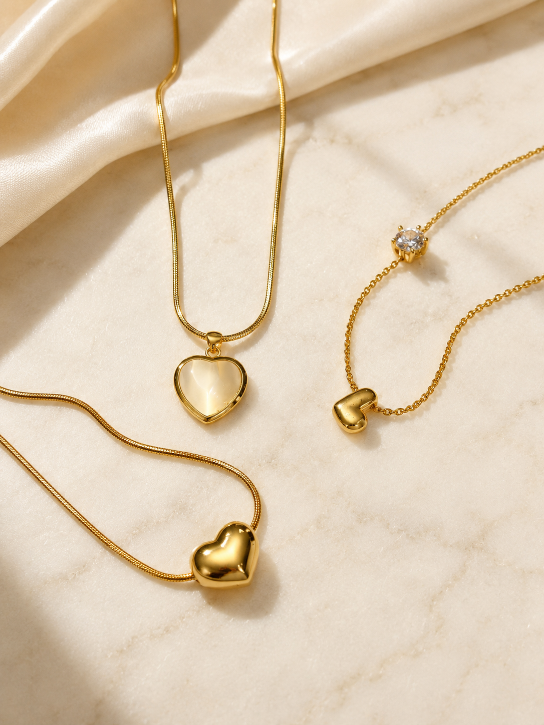 Moonlit Heart Pendant