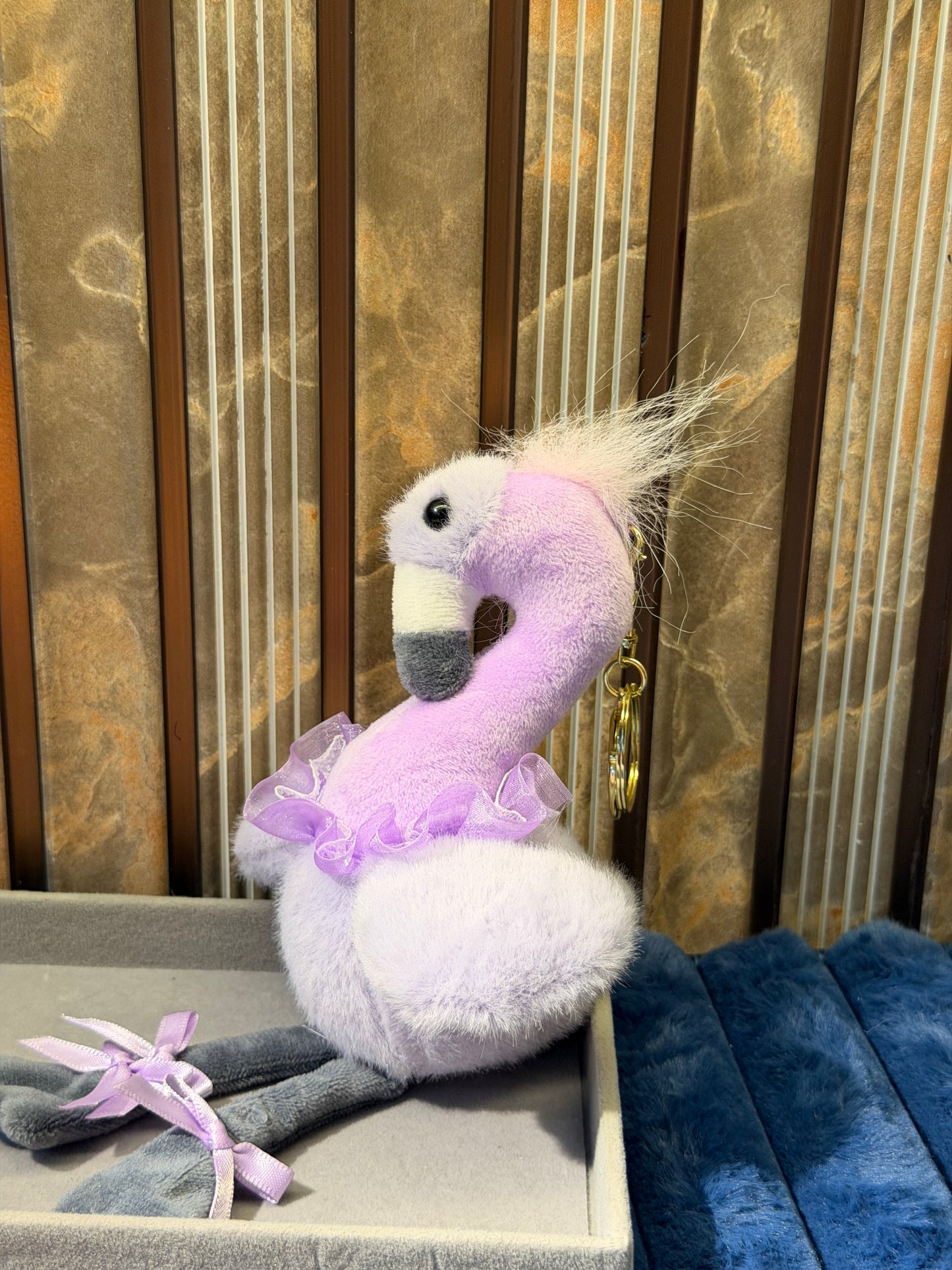 Lilac Quacky plushie charm
