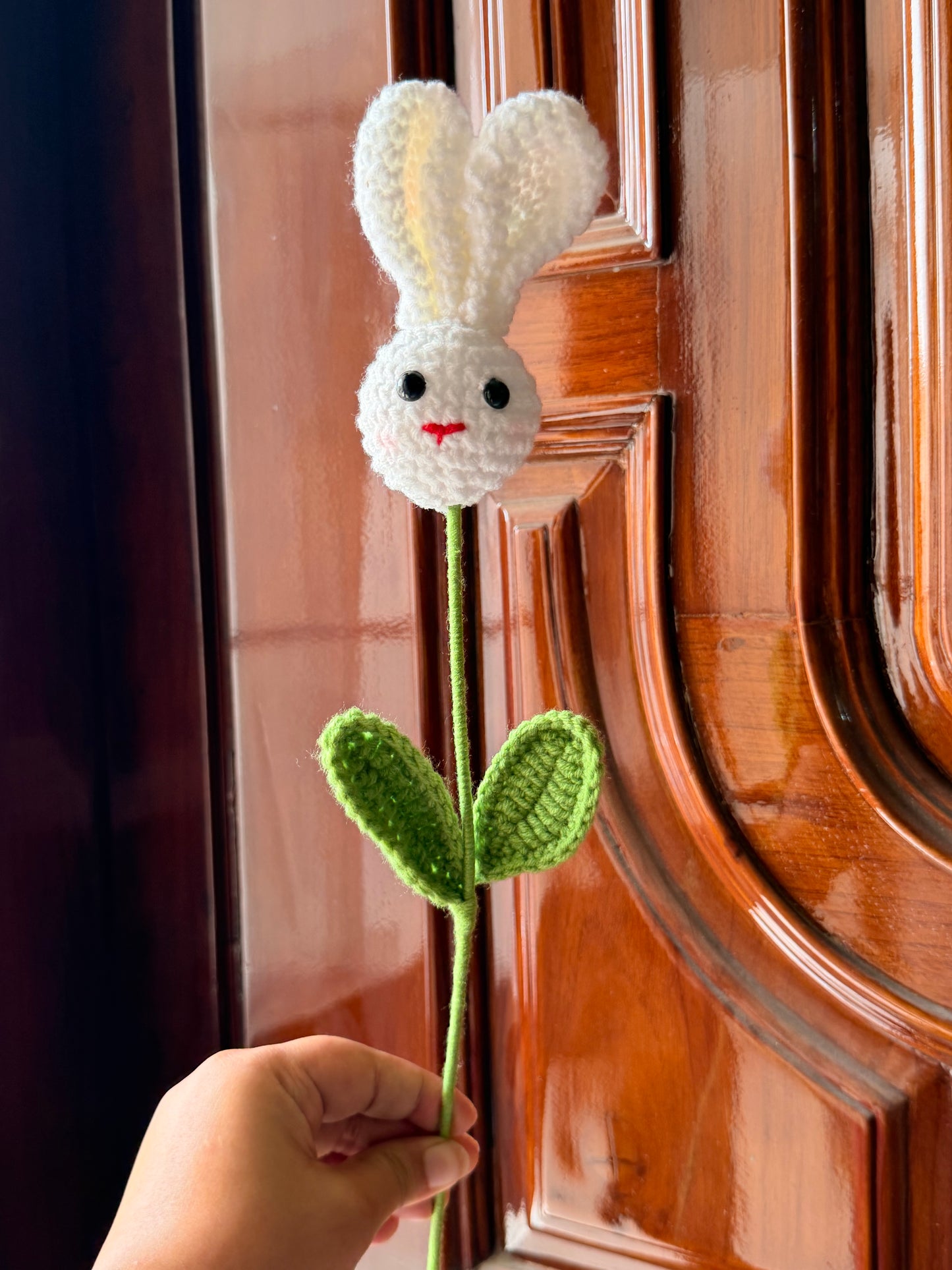 Bunny crochet stick
