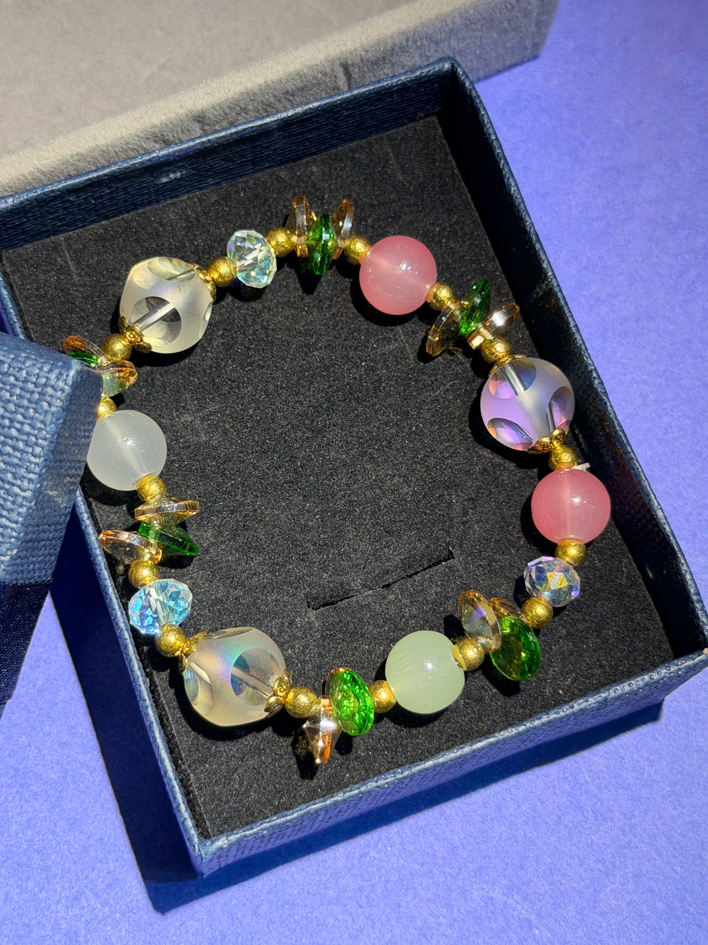 Crystal aurora bracelet