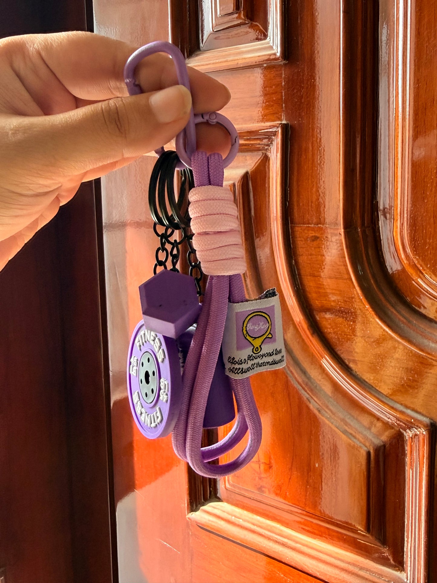 Fitness Gym Keychain
