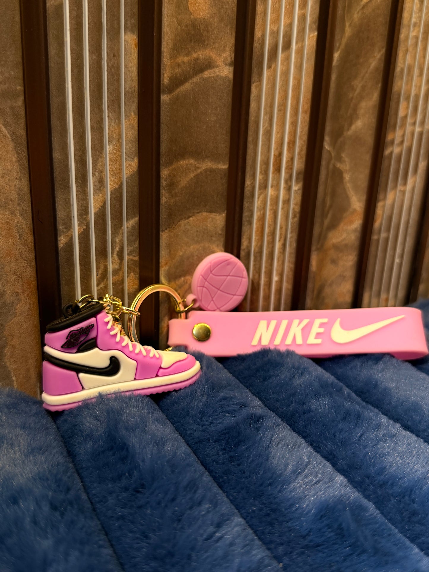 Nike silicon keychain