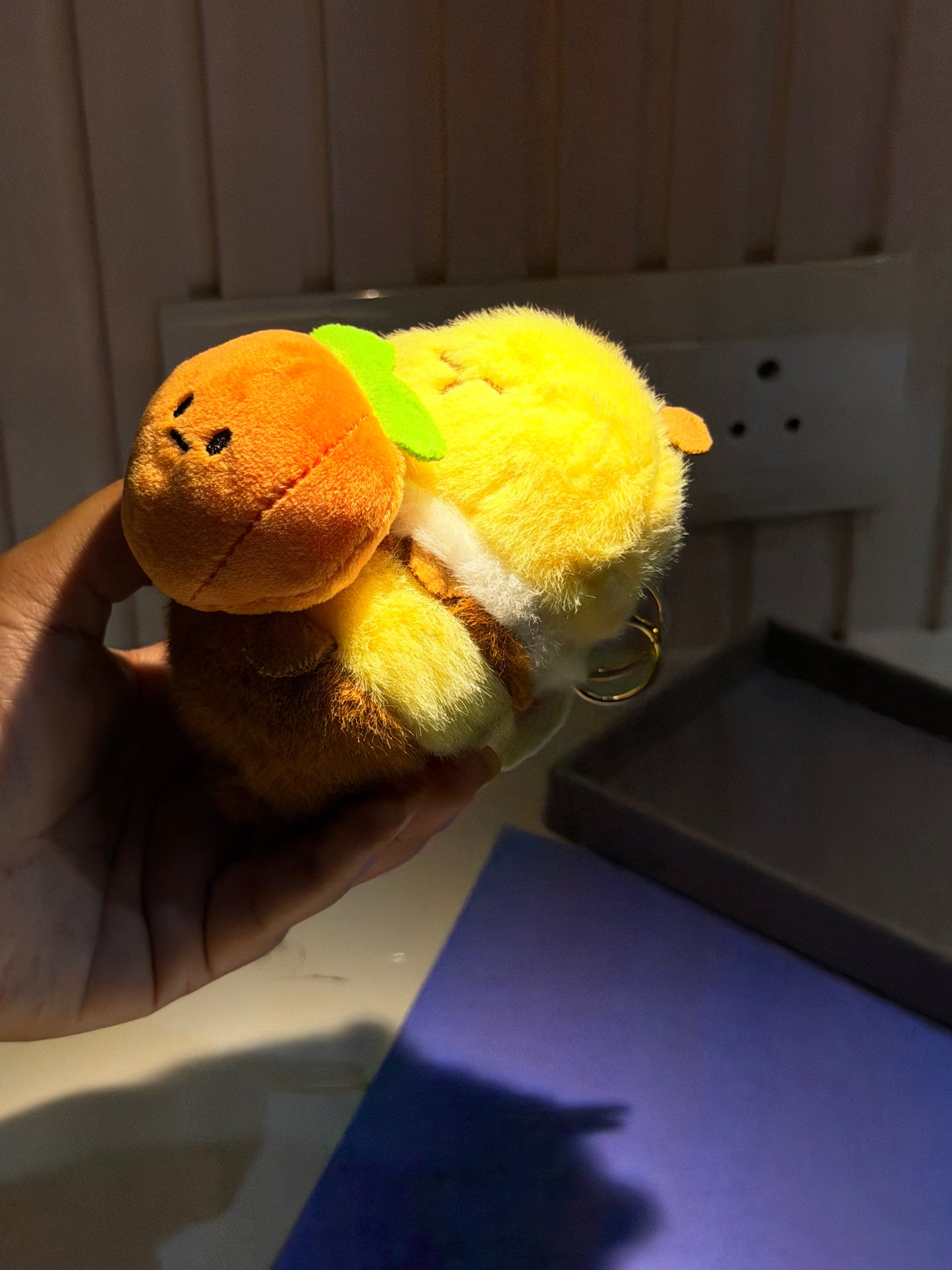 Honeybee Carrot charm