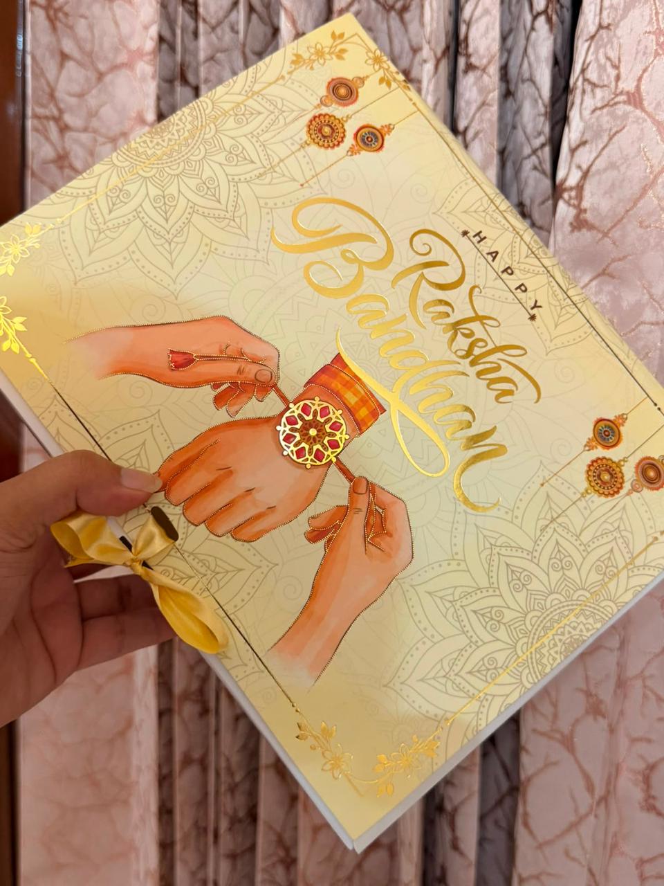 FRONT OPEN Rakshabandhan hamper box