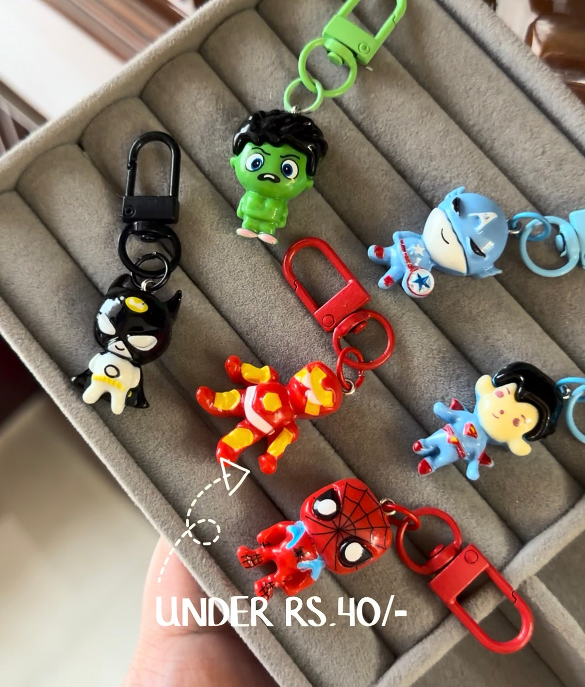 Superhero Squad Zip Charms