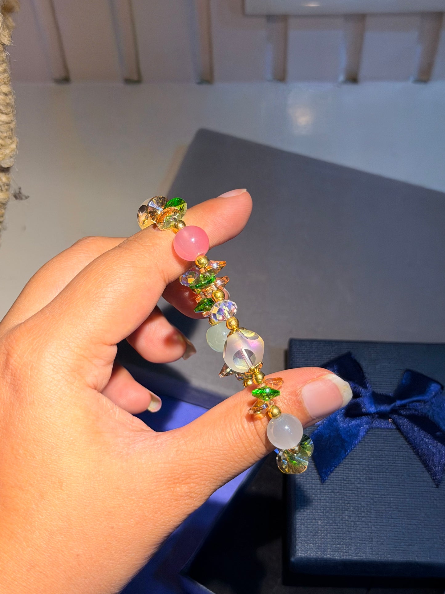 Crystal aurora bracelet