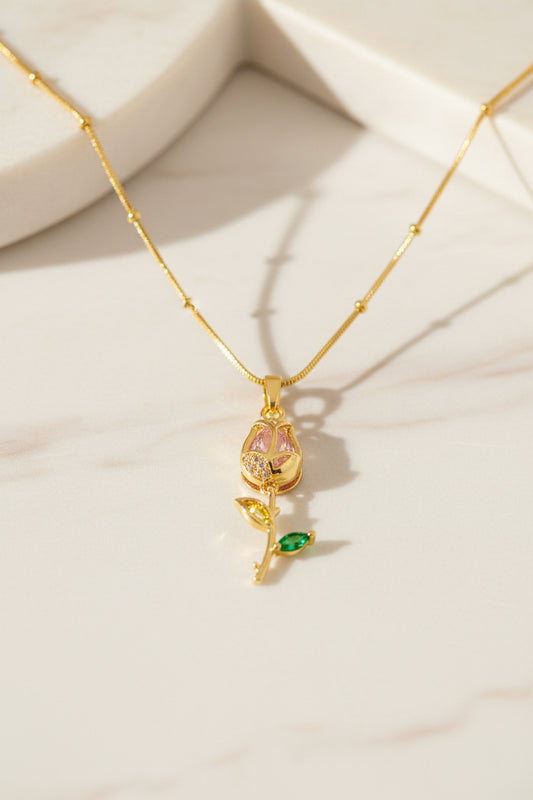 Enchanted tulip pendent