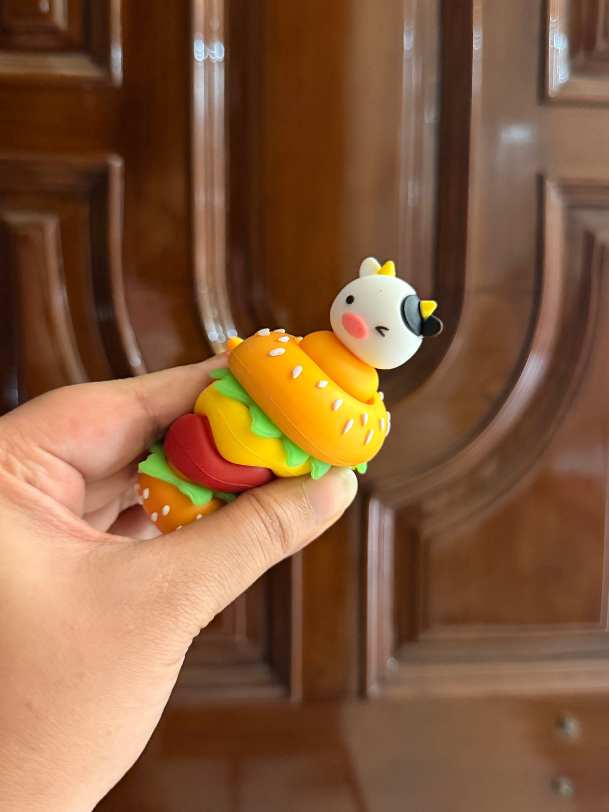 Squeeze me burger charm