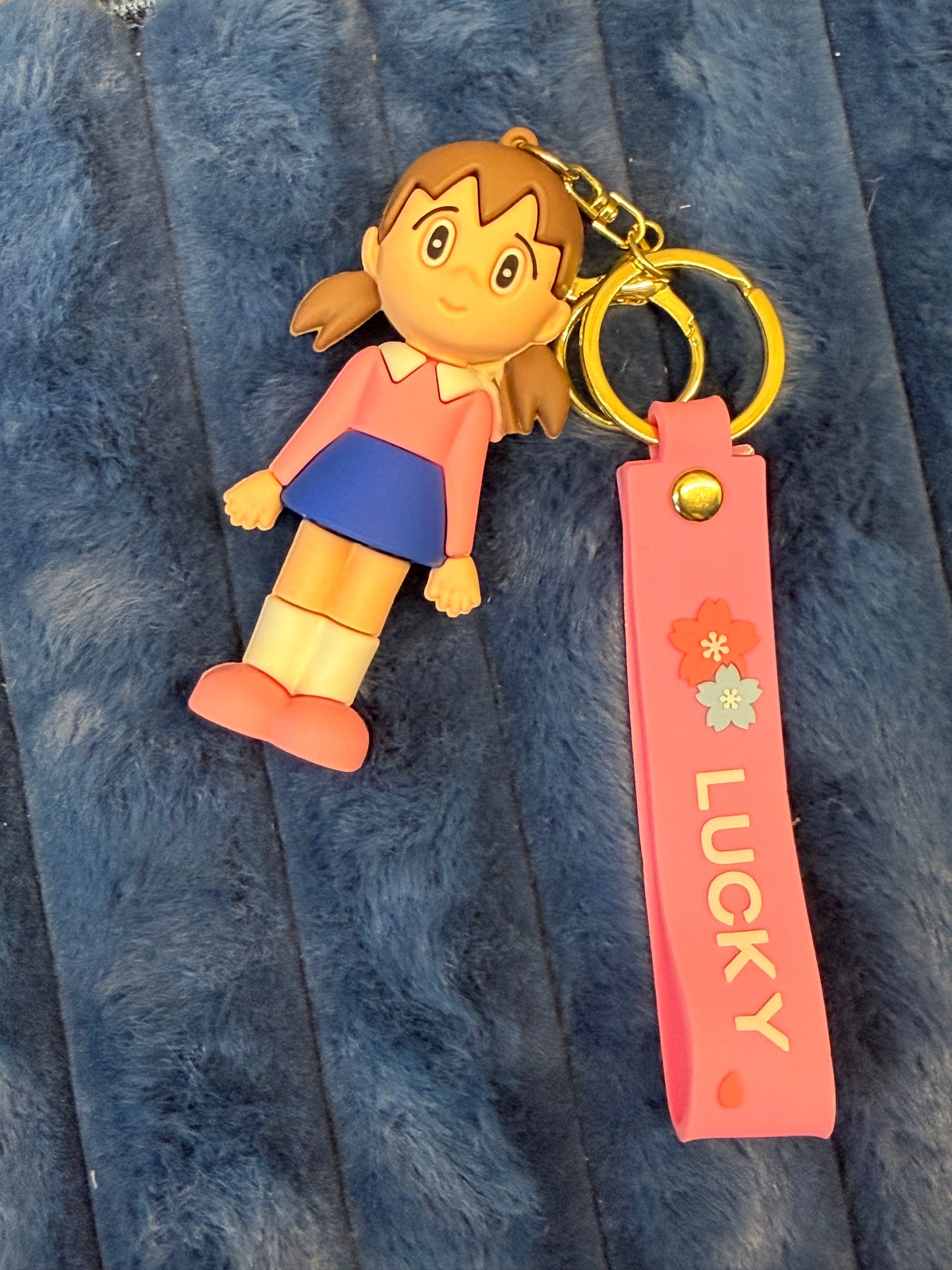 Shizuka silicon keychain