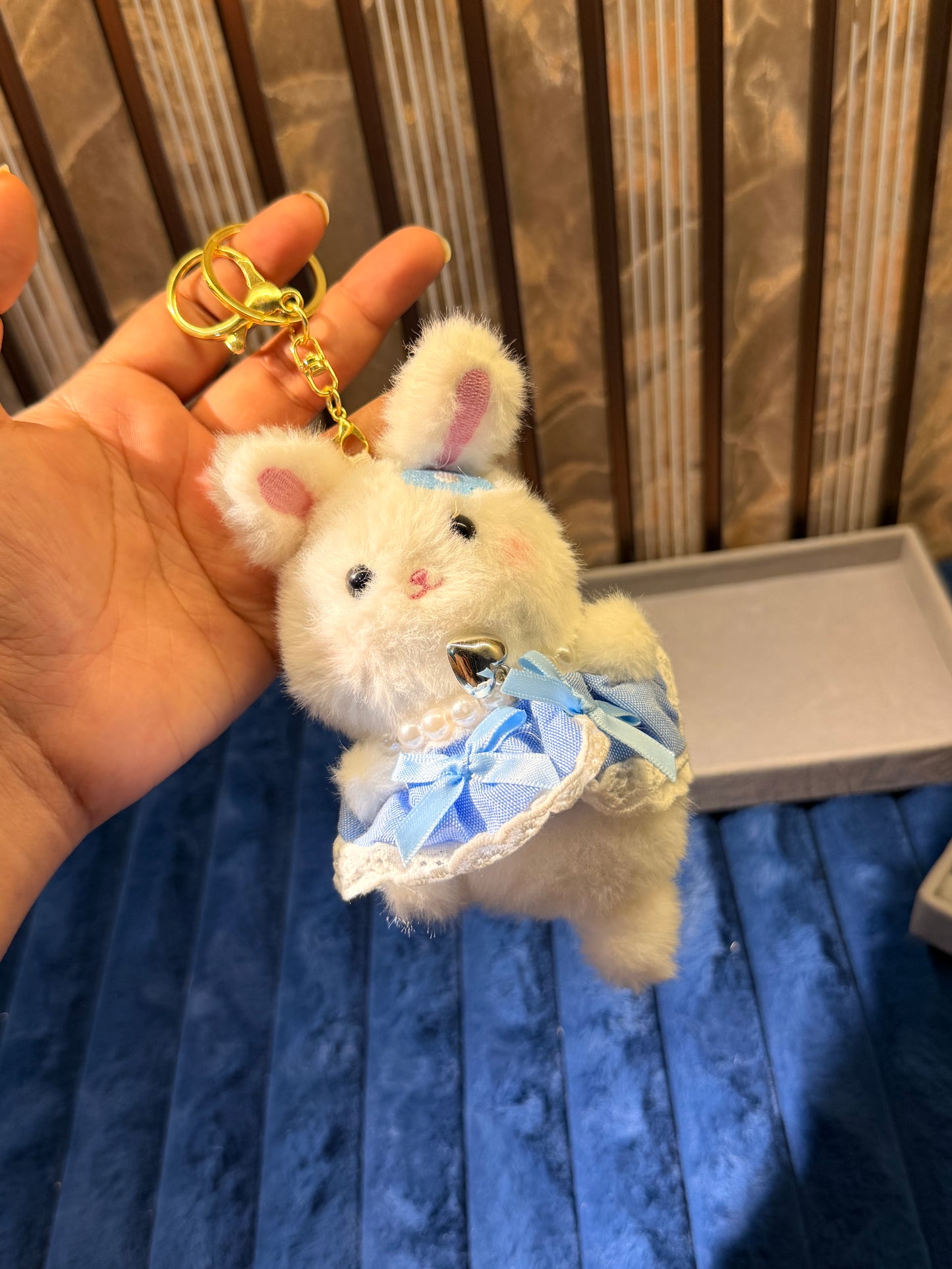 Blossom Bunny Puff Charm