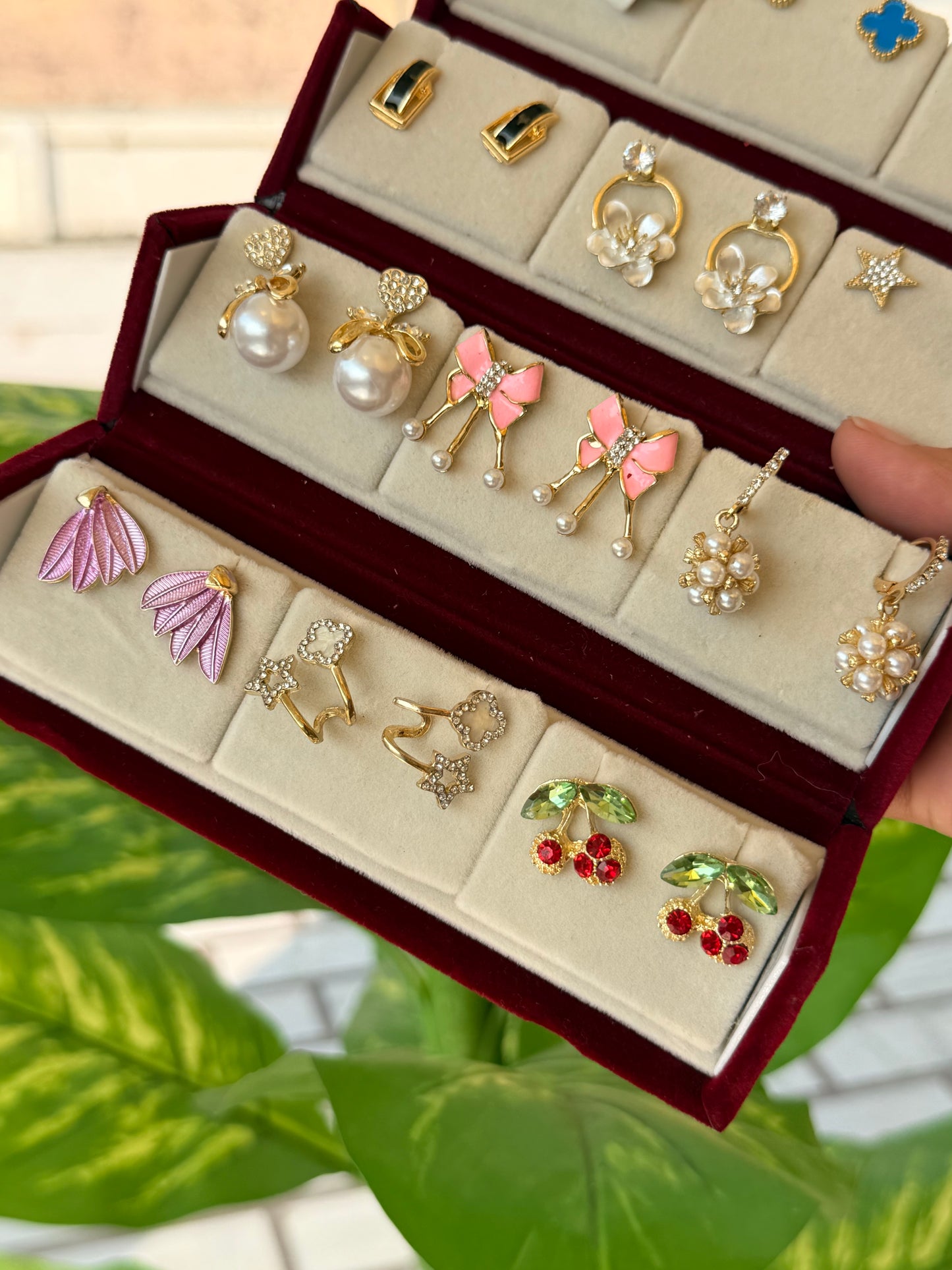 Viral Earring Organizer Box (12 Pairs)
