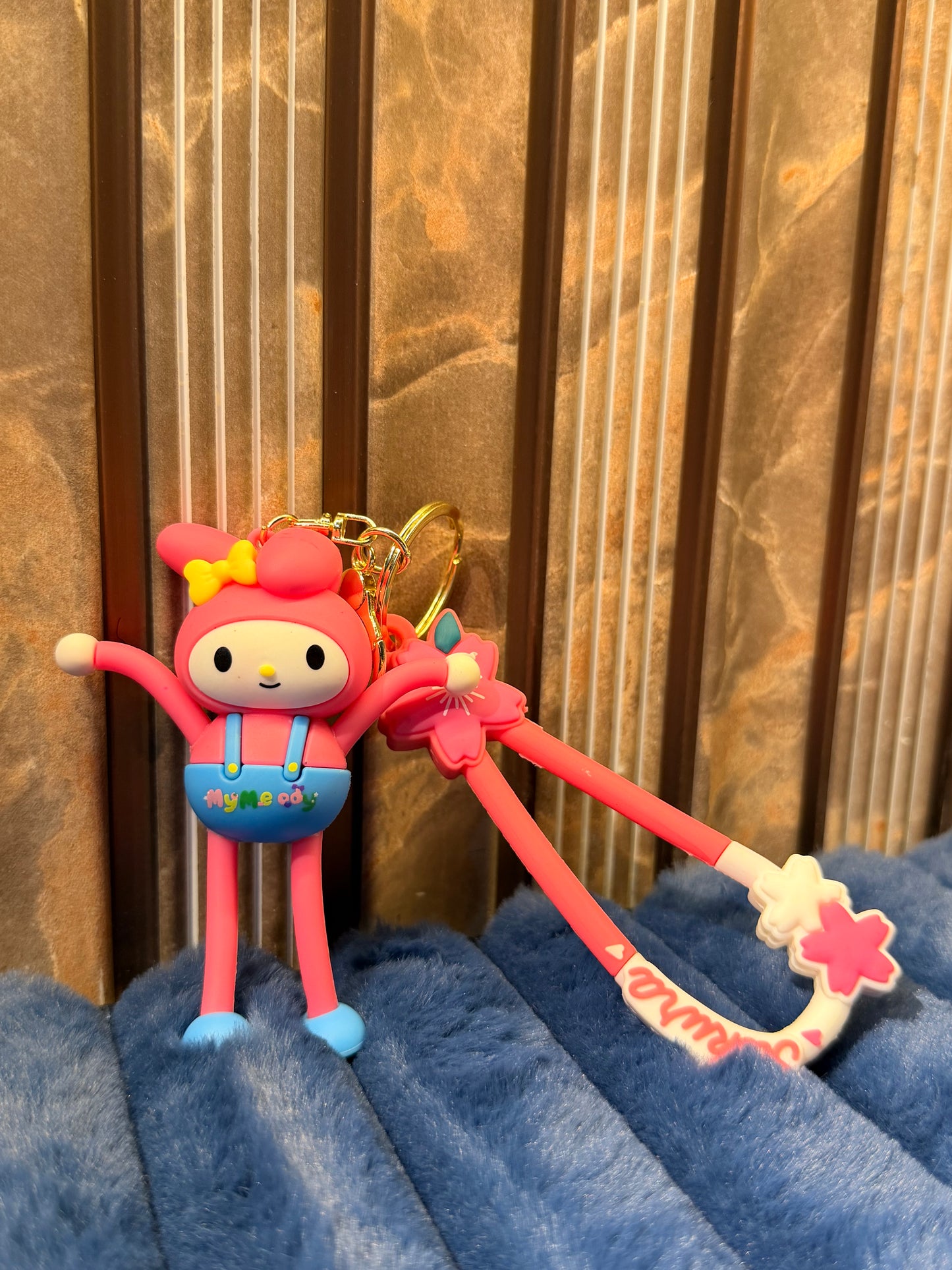 My melody silicon keychain