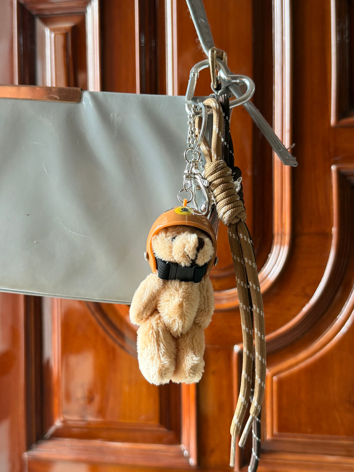 Snuggle Buddy Bear bag Charm