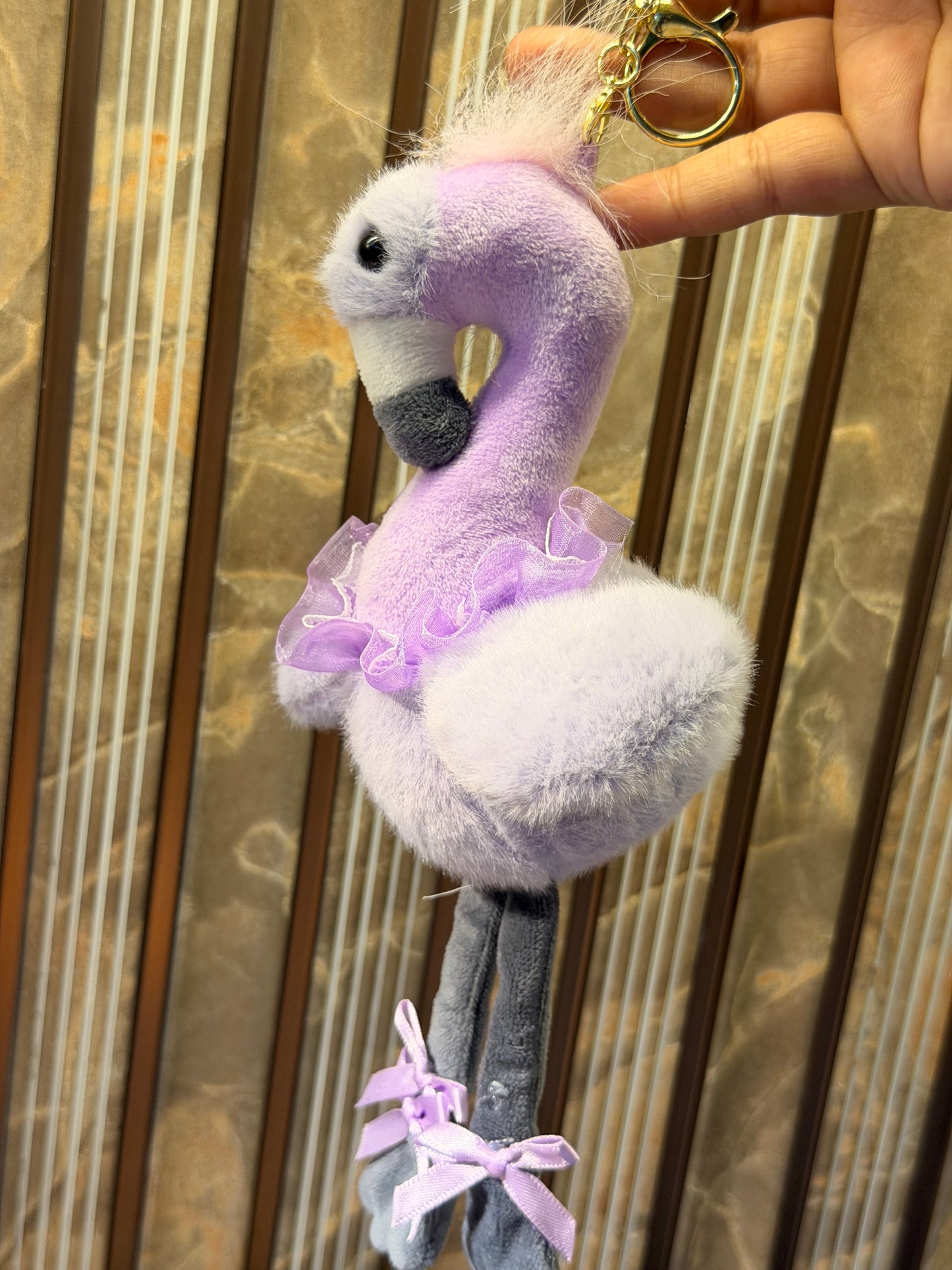 Lilac Quacky plushie charm