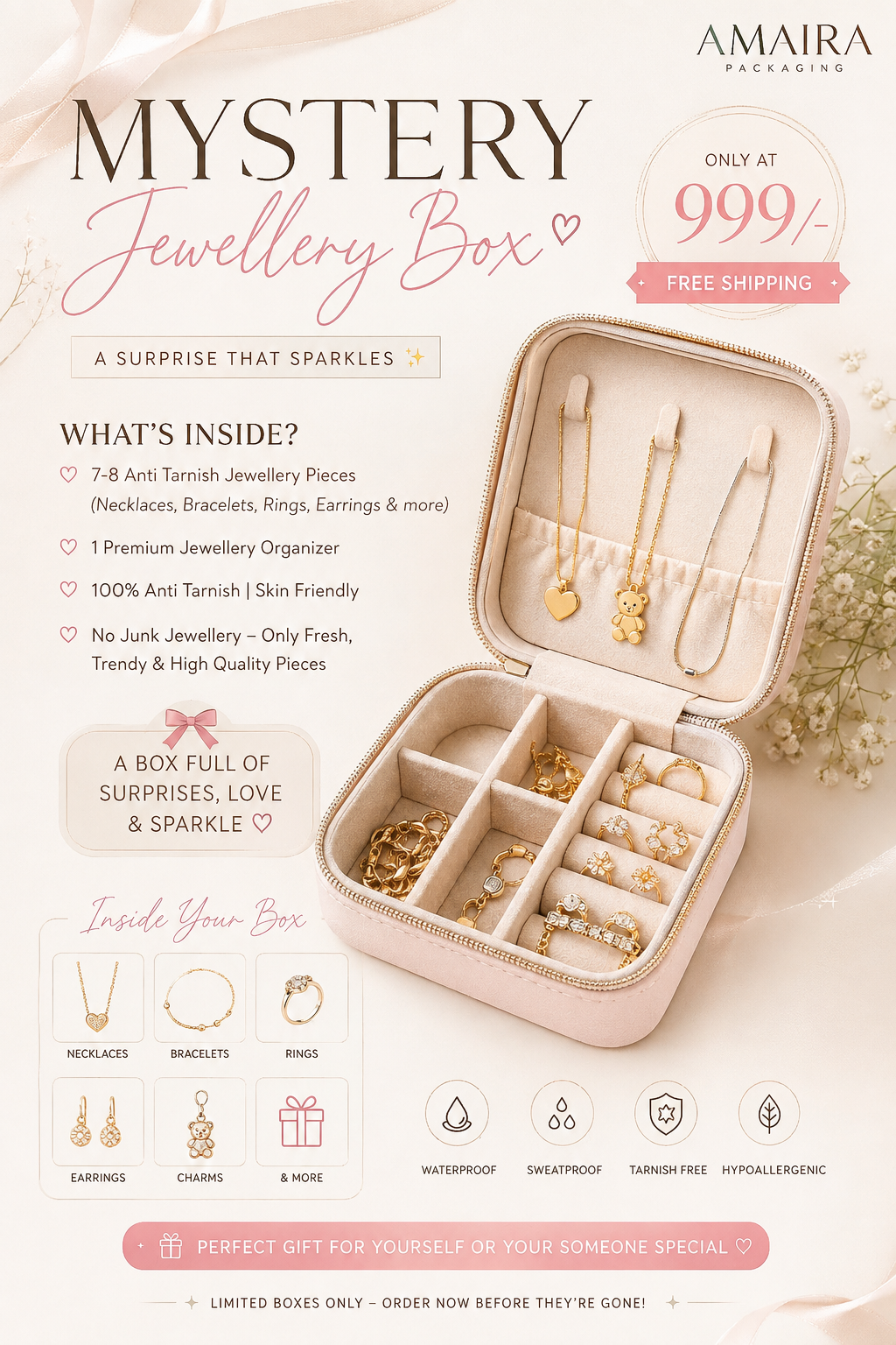MYSTERY JEWELLERY BOX