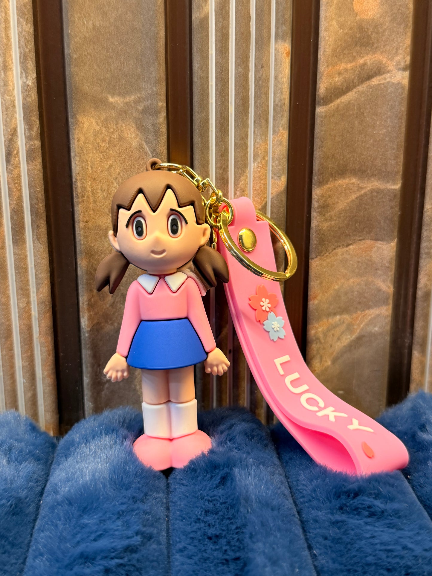 Shizuka silicon keychain