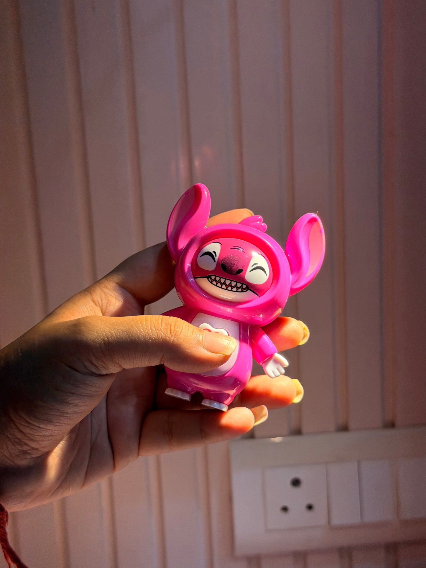 Stitch face changing keychain