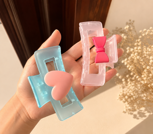 Pastel Pop Hair Claw Clip