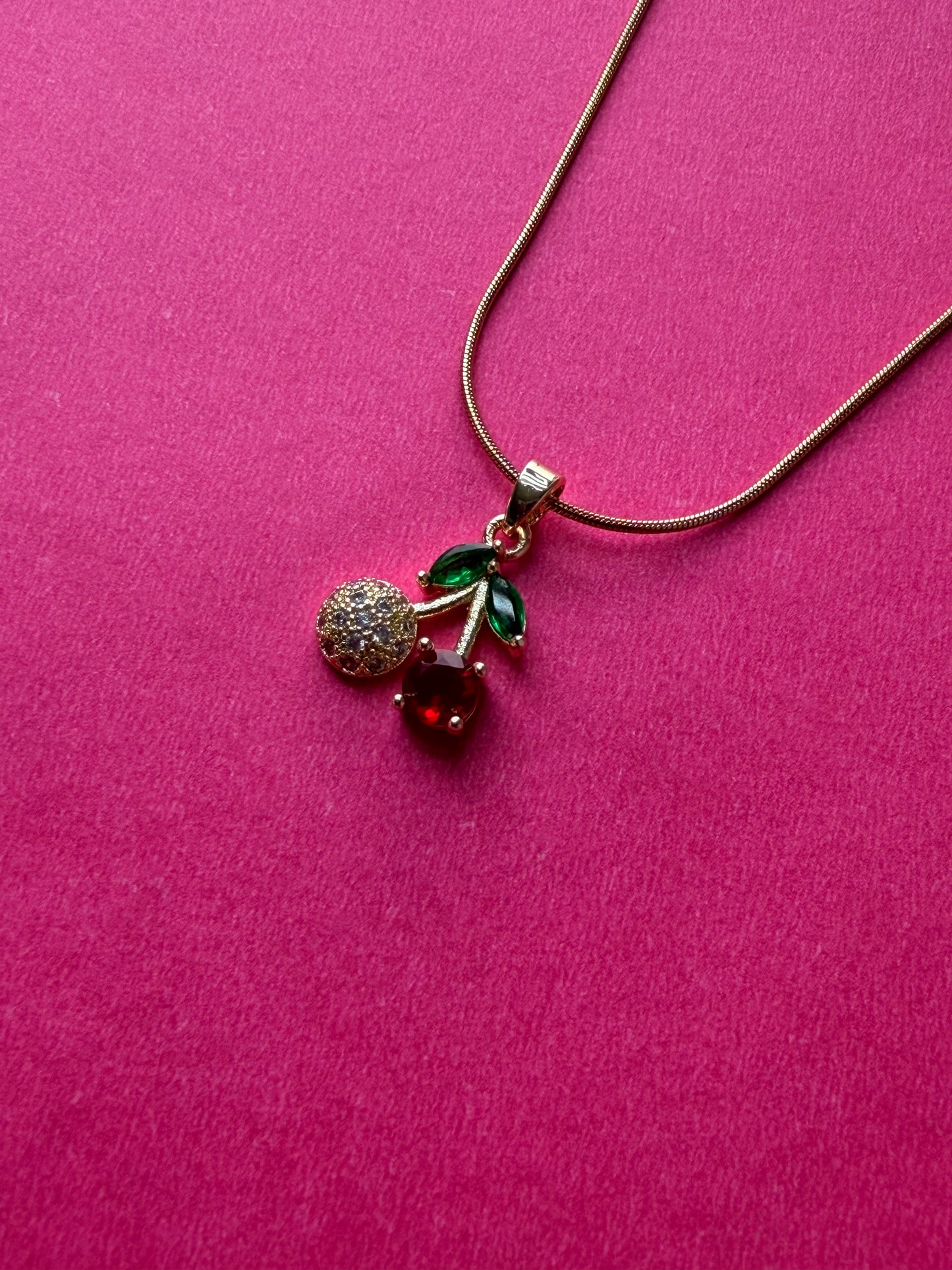 Cherry duo pendent