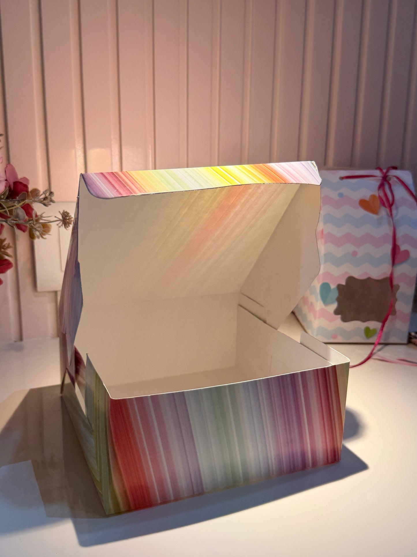 Square hamper boxes