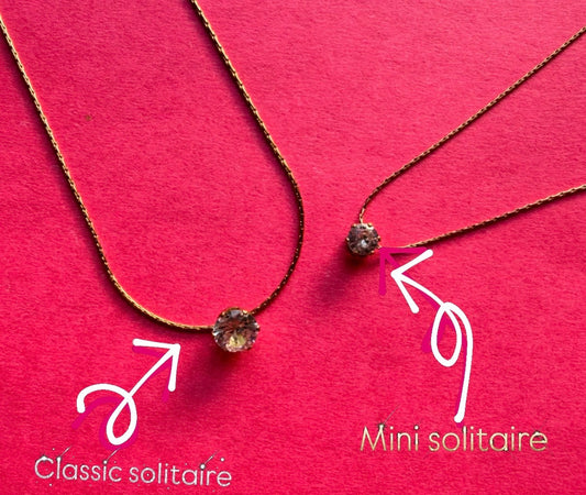 MINI solitaire pendent