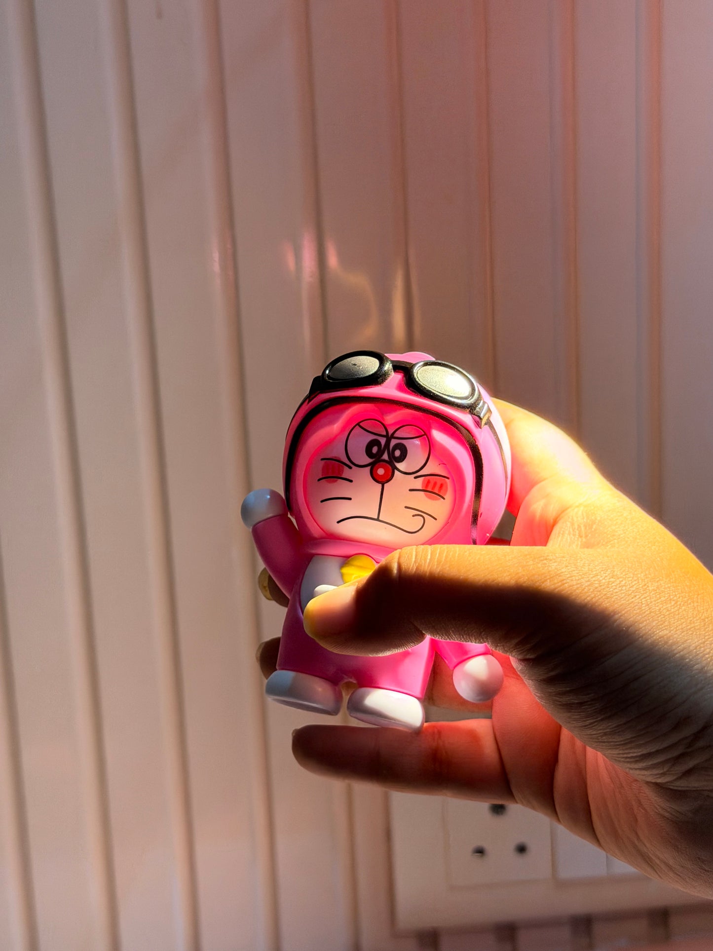 Doraemon face changing keychain