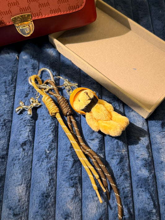Snuggle Buddy Bear bag Charm