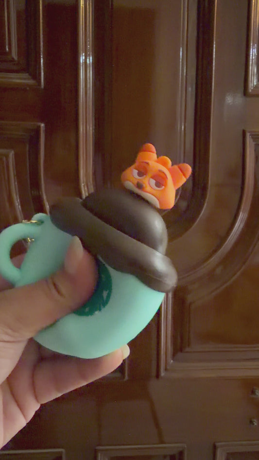 Squeeze me coffee mug charm